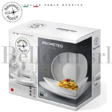 PROMETEO 18 PIATTI BIANCO BORMIOLI